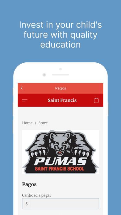 Saint Francis School Screenshot