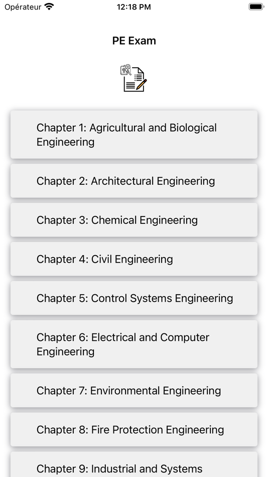 #1. PE Exam (iOS) 由: Martin Tseng