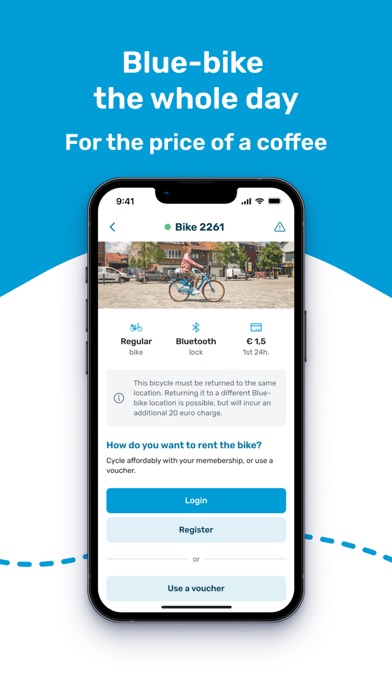 Blue-bike Screenshot