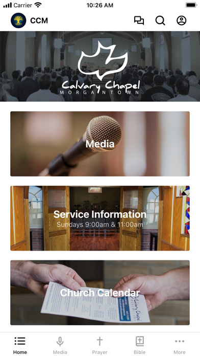 Screenshot #1 pour Calvary Chapel Morgantown WV
