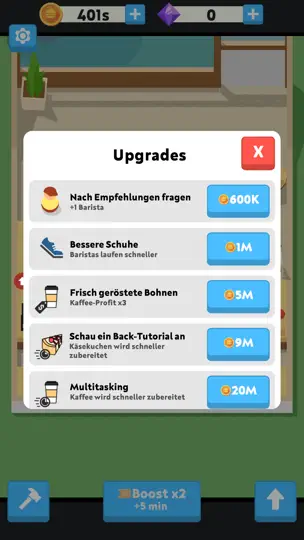 Screenshot von Eatventure auf dem iPhone 3