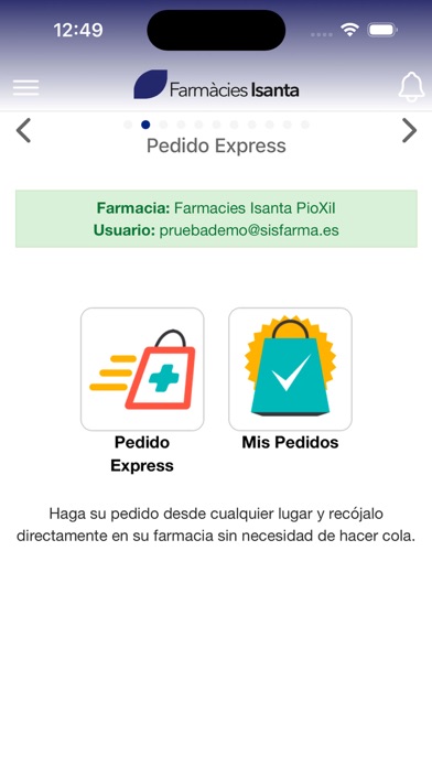 Farmàcies Isanta Screenshot