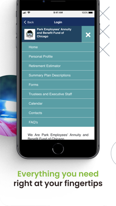 Chicago Park Employees' Fund Screenshot
