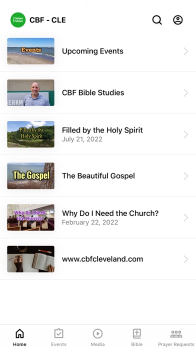 Campus Bible Fellowship - CLE Screenshot