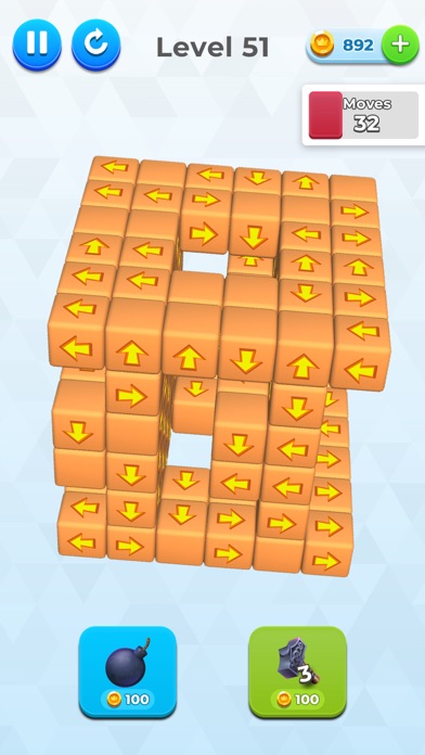 Tap Away - Cube Puzzle Game Screenshot