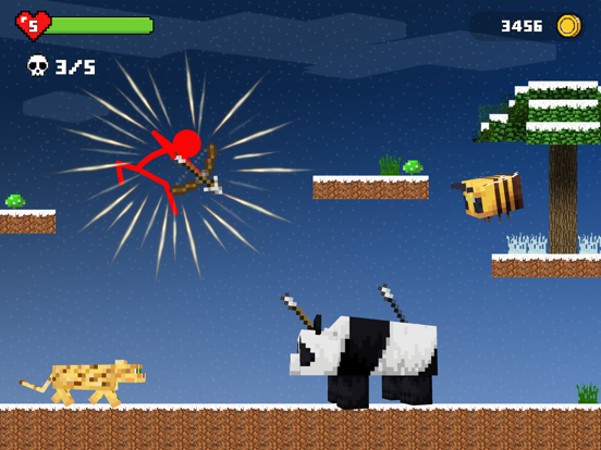 Stickman Battle in Craft World