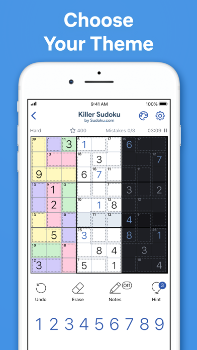 Killer Sudoku by Sudoku.com Screenshot