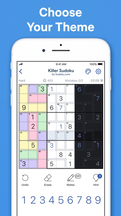 Killer Sudoku Master SumSudoku versão móvel andróide iOS apk