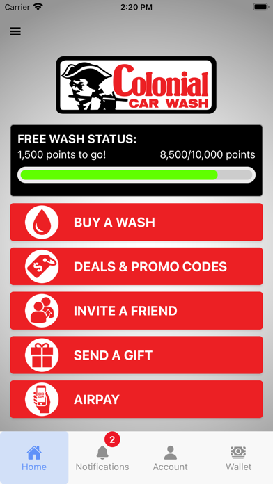 Colonial Car Wash Screenshot