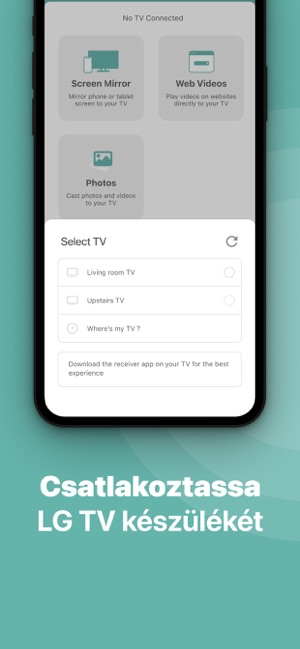 LG TV Screen Mirroring Cast az App Store-ban