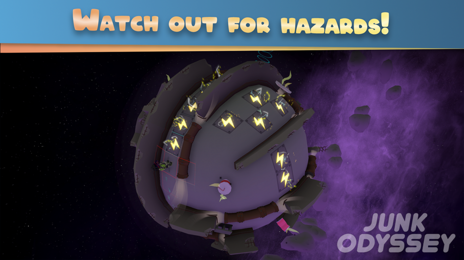 #5. Junk Odyssey: Space Puzzle Fun (iOS) 由: Nexrage Studios, LLC