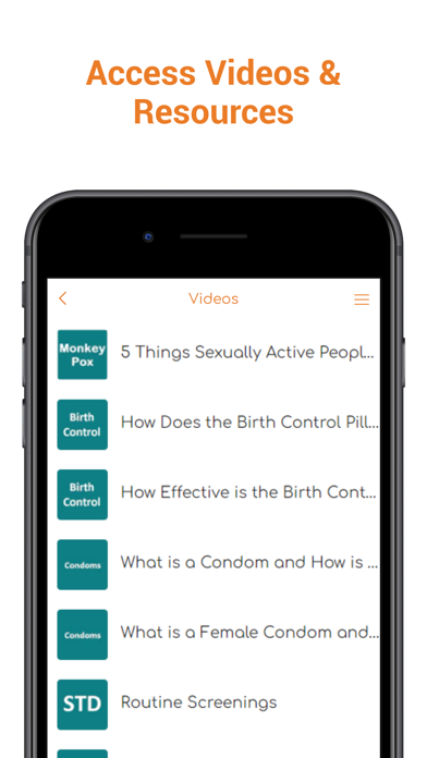 RIghtTime: RI’s Sex Health App Screenshot