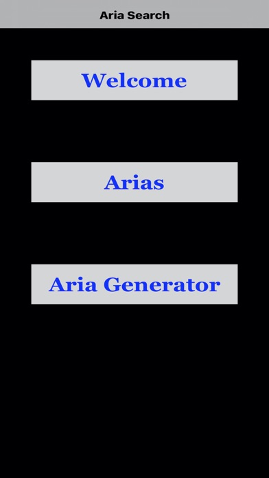 Aria Search Screenshot