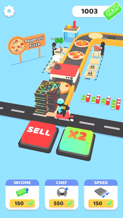 Make a Pizza - Factory Idle Screenshot
