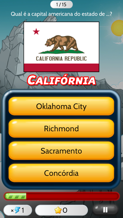 Quiz de Capitais