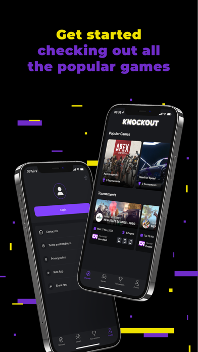 Knockout – Gaming Tournaments Screenshot