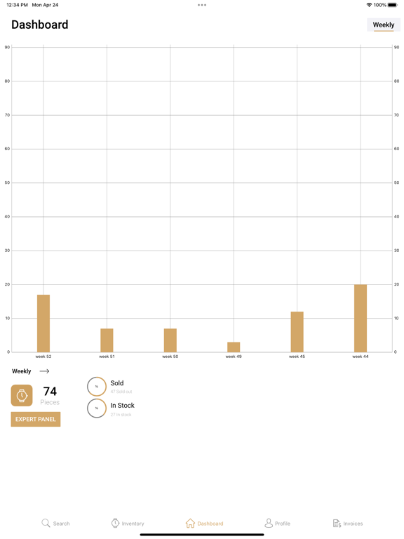 Watchops iPad screenshot 3 - Business app