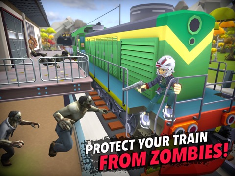 Zombie Train: Survival gamesのおすすめ画像1