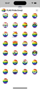 LGBTQA+ Flag Emoji screenshot #4 for iPhone
