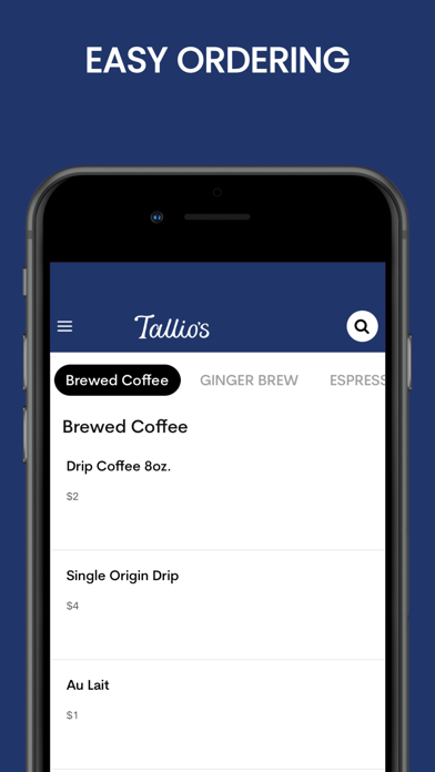 Tallio's Coffee And Tea Screenshot