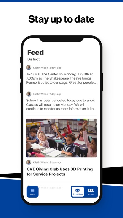 Westfield Public Schools, NJ Screenshot