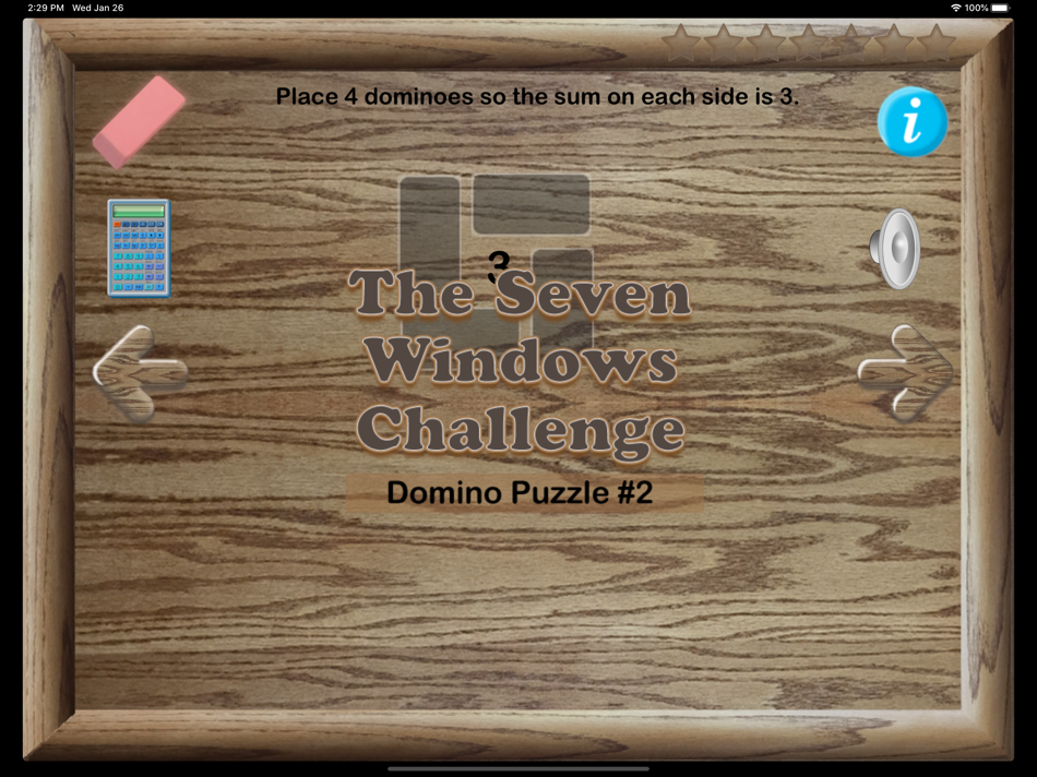 #1. Dominoes Puzzle #2 (iOS) 来自: Ventura Educational Systems