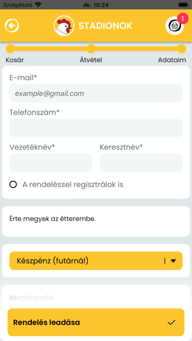 Pesti Pipi Rendelés Screenshot