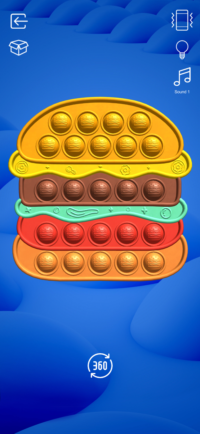 Pop it antistress fidget toy