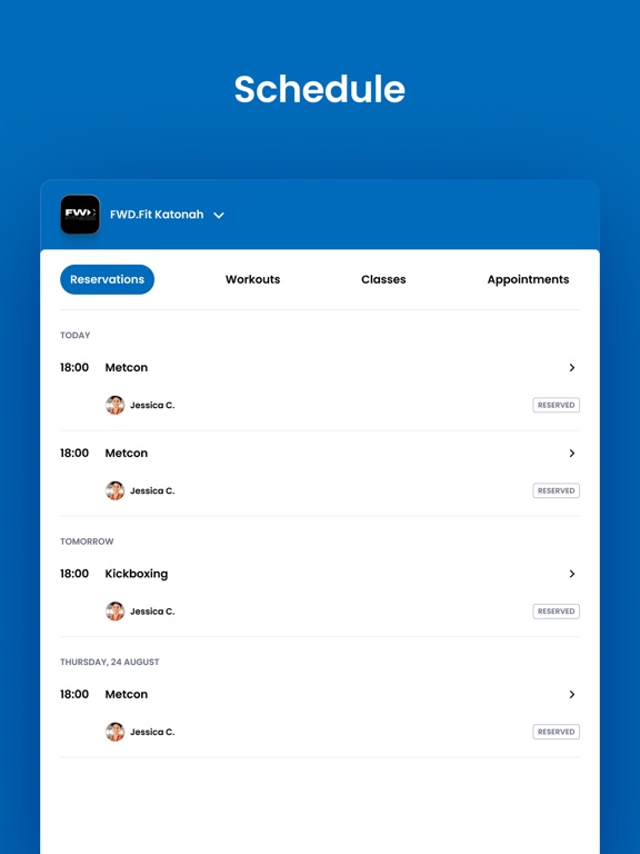 Screenshot #3 for FWD.Fit Katonah