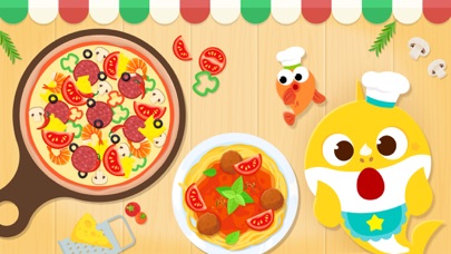 Baby Shark Pizza Game Screenshot