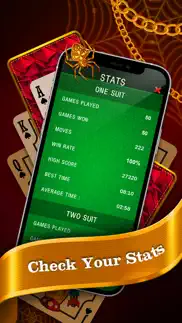spider solitaire - classic fun iphone screenshot 4