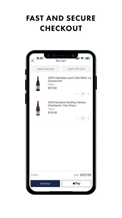 VinPorter Wine Merchants Screenshot