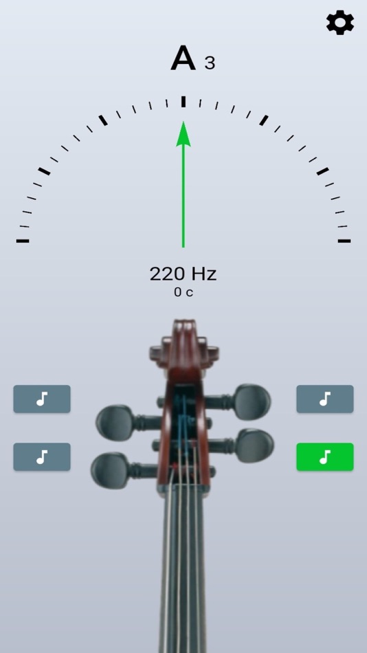 #2. Cello Tuner - Simple Tuner (iOS) 由: Jonathan de Gaston