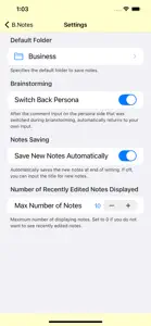 B.Notes／Chat-style Notepad screenshot #2 for iPhone