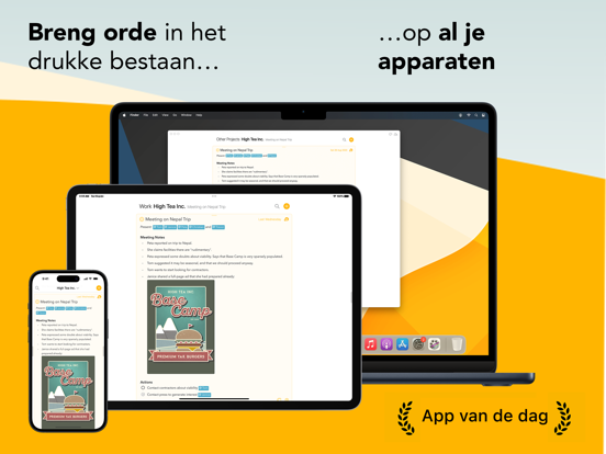 Agendanotities – Met Kalender iPad app afbeelding 6