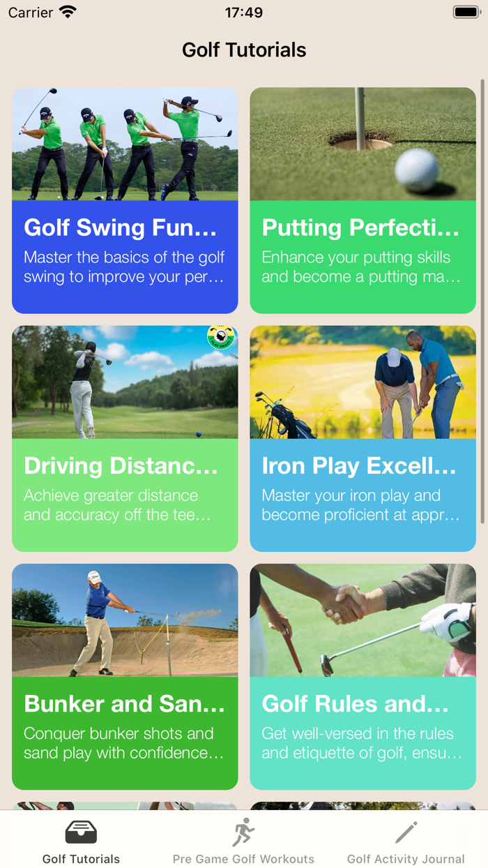 GolfSwing - Golf Pro Guide