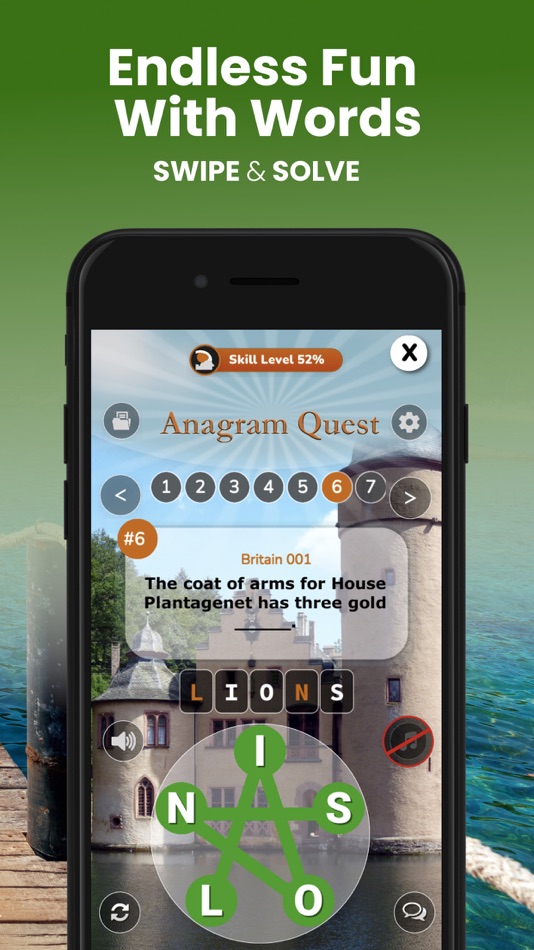 #5. Anagrams: Word Trivia (iOS) 由: Olde Skuul Entertainment, Inc.