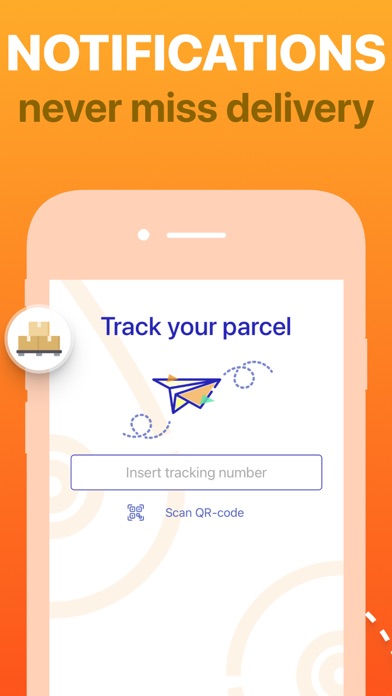Package and Parcel Tracker Screenshot