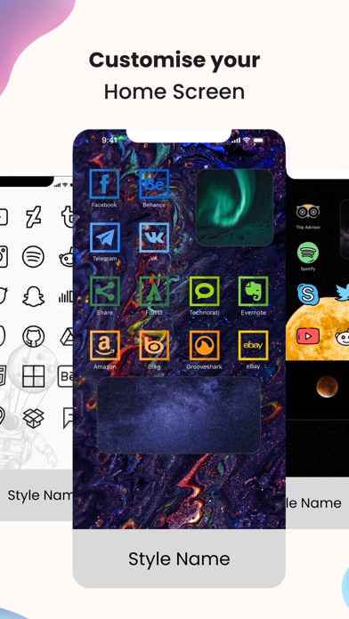 Icon Changer Application Screenshot