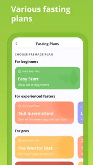 nutrimate intermittent fasting iphone screenshot 3