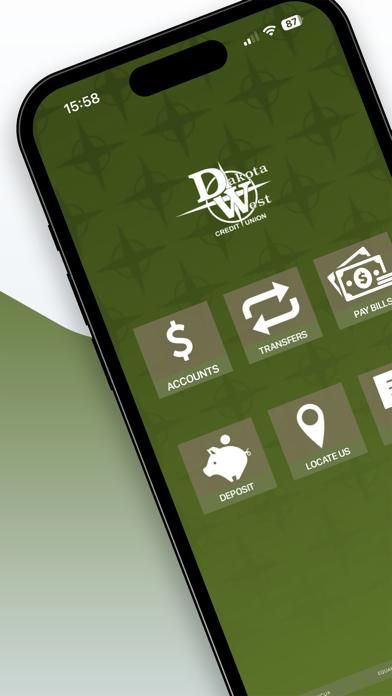 Dakota West Credit Union Screenshot