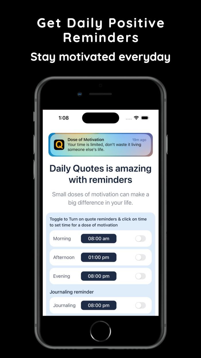 Daily Quotes - Positive Focus