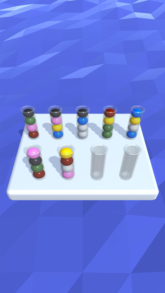 #1. Ball Sort 3D - Color Puzzle (iOS) Podle: Duong Pham