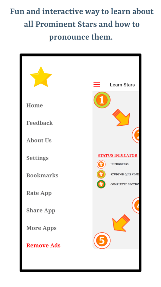 #6. Learn About Stars (iOS) Podle: Ghumman Tech LLC
