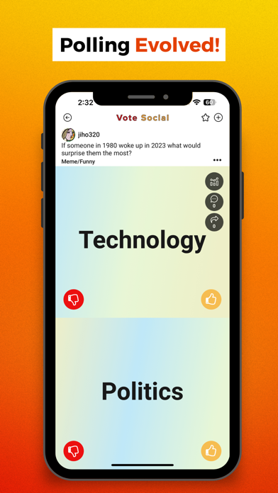 Vote Social - Polling Evolved! Screenshot