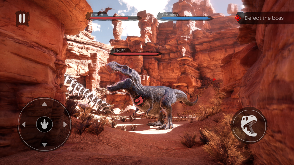 #2. Dino Survival Simulator (iOS) 由: MIDNIGHT GAMES S.R.L.