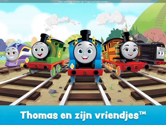 Thomas en vriendjes: Rails iPad app afbeelding 1