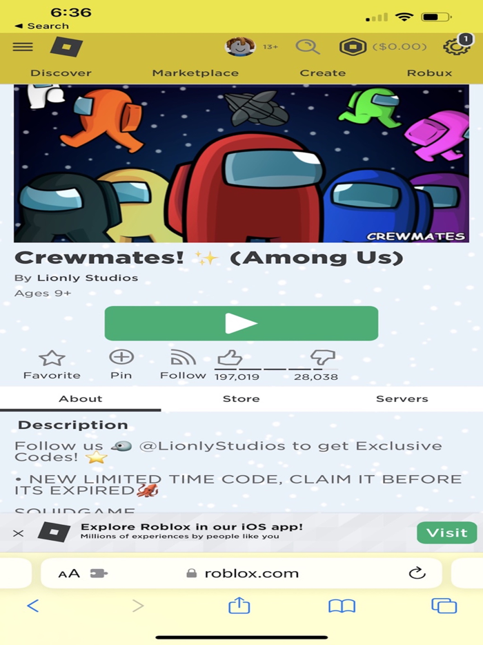 Rofile Experience for Roblox