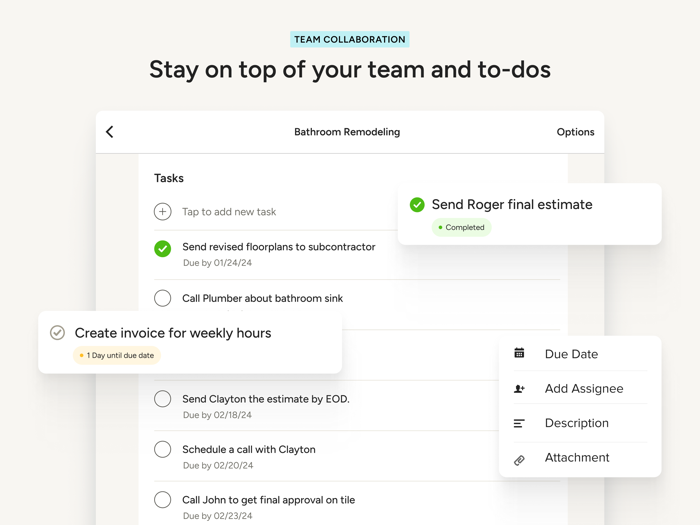 Houzz Pro Business Management