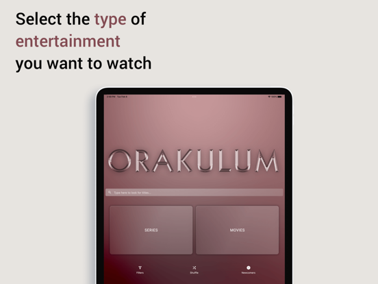 Orakulum iPad screenshot 7 - Entertainment app